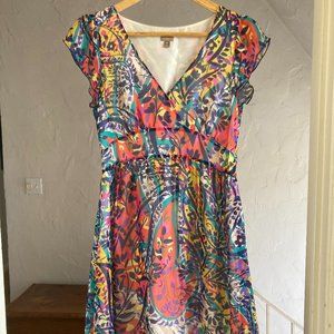 Like-new Halogen XS multi-colored sundress